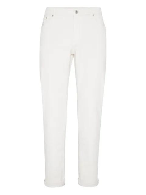 logo-patch jeans by BRUNELLO CUCINELLI