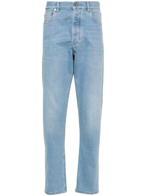 logo-patch jeans by BRUNELLO CUCINELLI