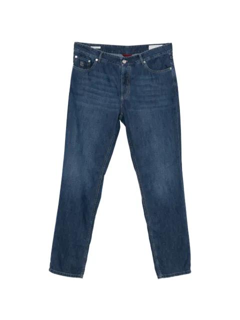 logo-patch jeans by BRUNELLO CUCINELLI