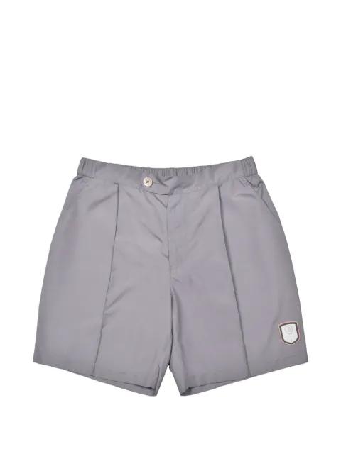 logo-patch tailored shorts by BRUNELLO CUCINELLI