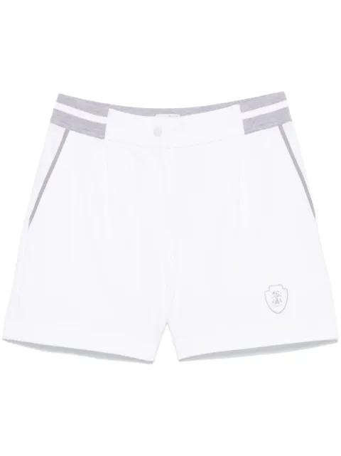 logo-patch track shorts by BRUNELLO CUCINELLI