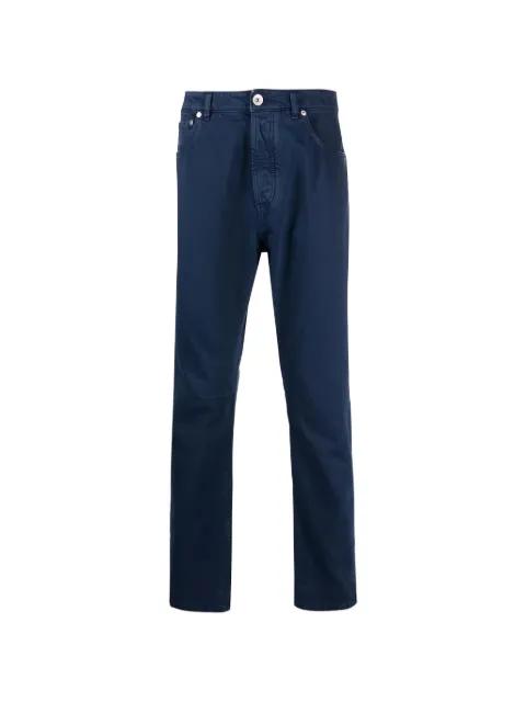 logo-patch trousers by BRUNELLO CUCINELLI