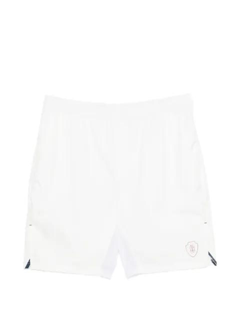 logo-print shorts by BRUNELLO CUCINELLI