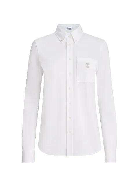 logo shirt by BRUNELLO CUCINELLI