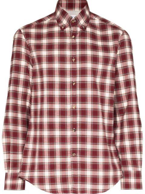 long-sleeve cotton shirt by BRUNELLO CUCINELLI