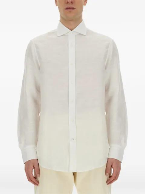long-sleeve linen shirt by BRUNELLO CUCINELLI