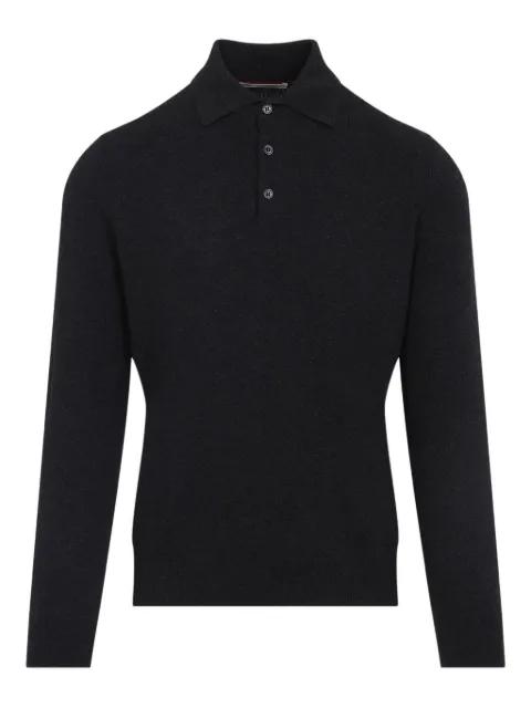 long-sleeve polo shirt by BRUNELLO CUCINELLI
