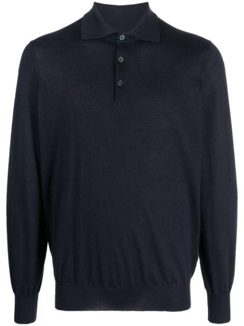 long sleeve polo shirt by BRUNELLO CUCINELLI