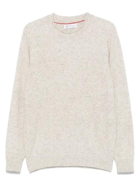 mélange-effect jumper by BRUNELLO CUCINELLI