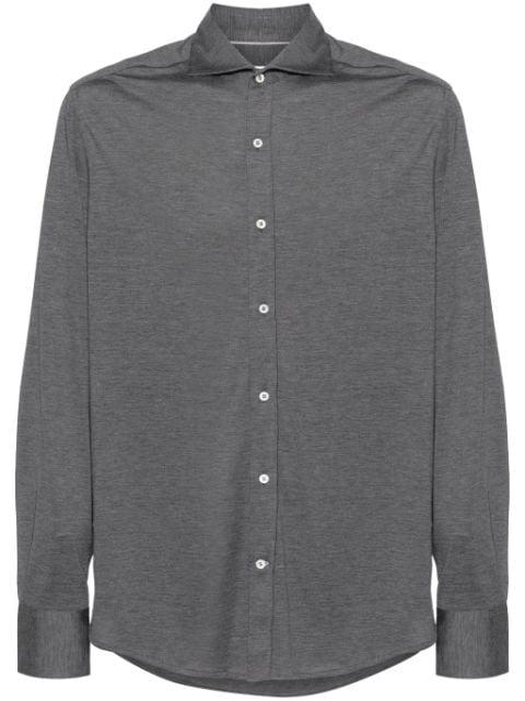 mélange jersey shirt by BRUNELLO CUCINELLI