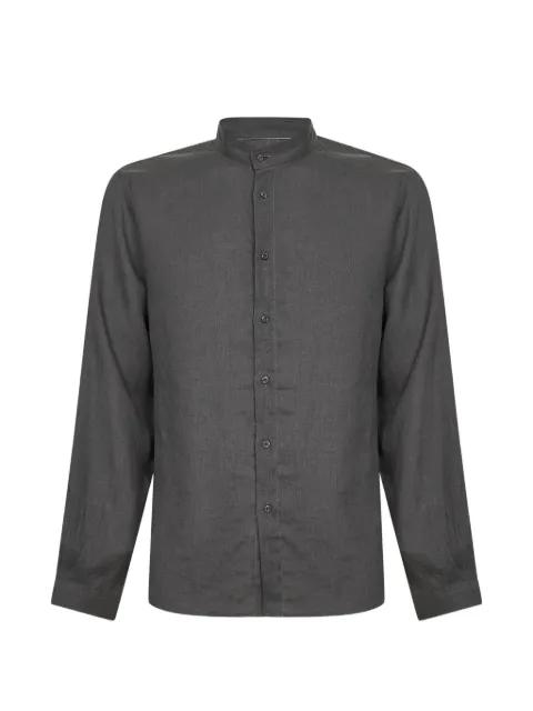 mandarin collar long-sleevesshirt by BRUNELLO CUCINELLI