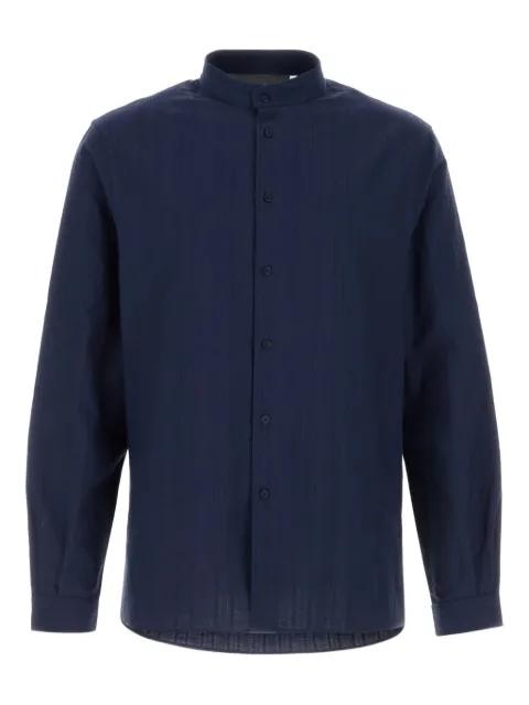 mandarin-collar shirt by BRUNELLO CUCINELLI