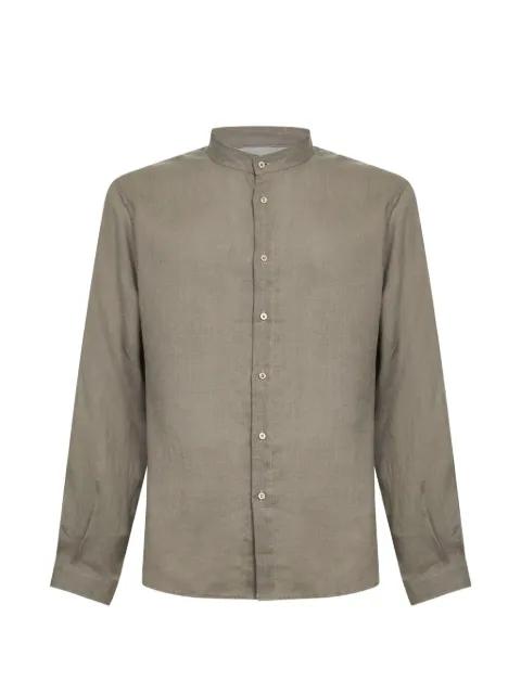mandarin-collar shirt by BRUNELLO CUCINELLI