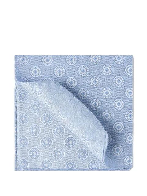 medallion silk pocket square scarf by BRUNELLO CUCINELLI