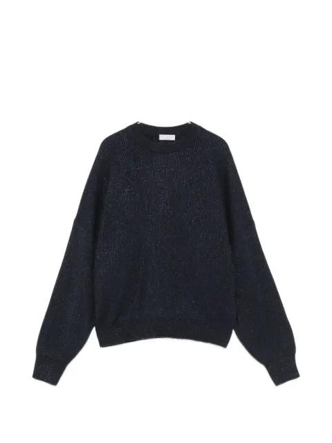 metallic-effect sweater by BRUNELLO CUCINELLI