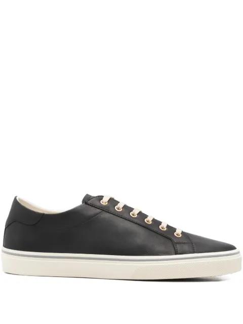 metallic-eyelet lace-up sneakers by BRUNELLO CUCINELLI