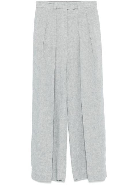 metallic-threading trousers by BRUNELLO CUCINELLI