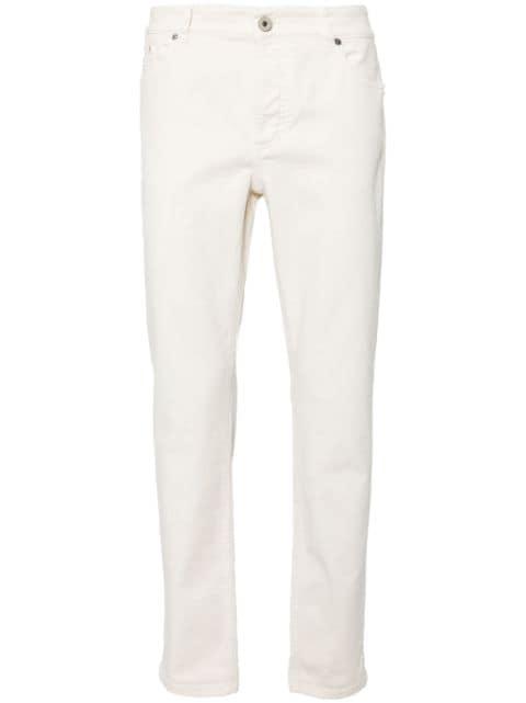 mid-rise slim-fit jeans by BRUNELLO CUCINELLI