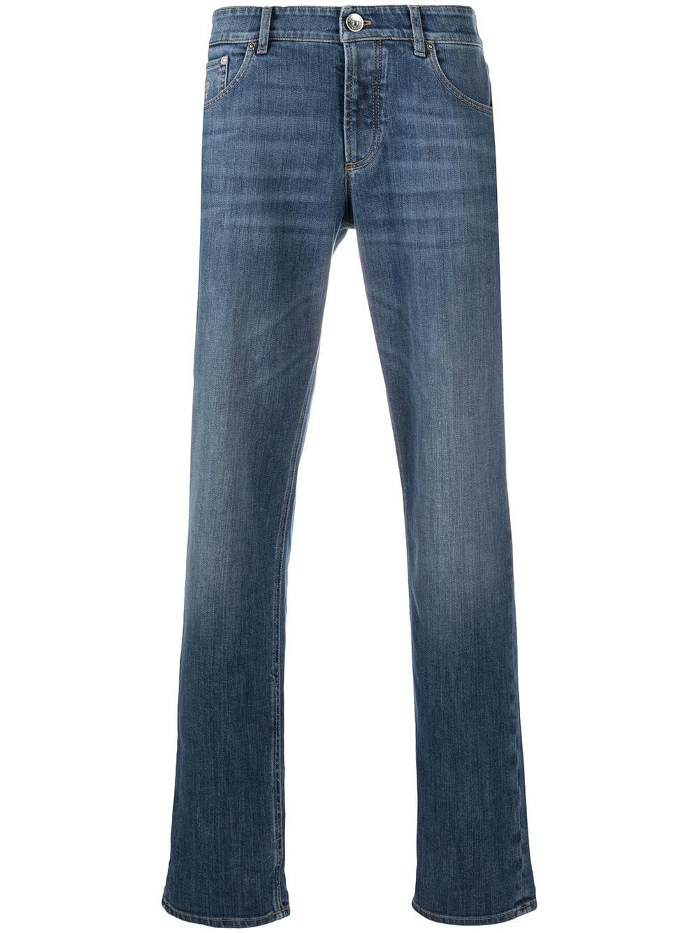 mid-rise straight jeans by BRUNELLO CUCINELLI
