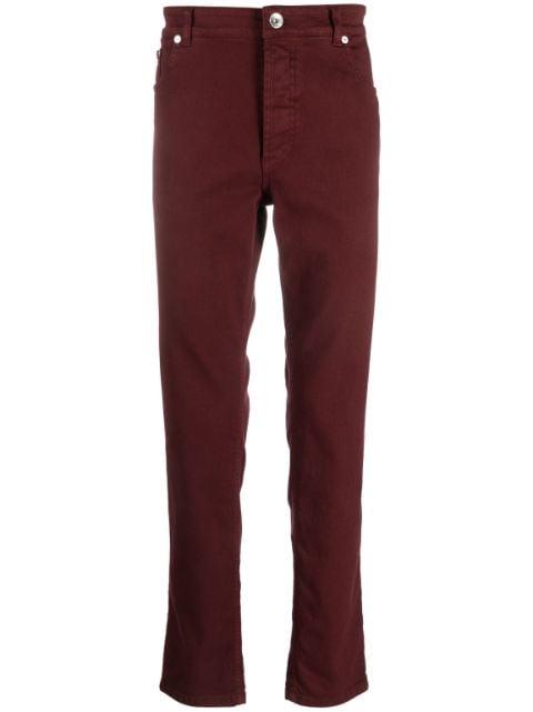 mid-rise straight-leg jeans by BRUNELLO CUCINELLI