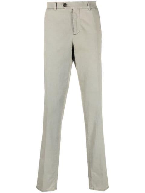 mid-rise straight-leg trousers by BRUNELLO CUCINELLI