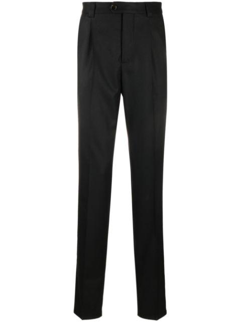 mid-rise wool chino trousers by BRUNELLO CUCINELLI