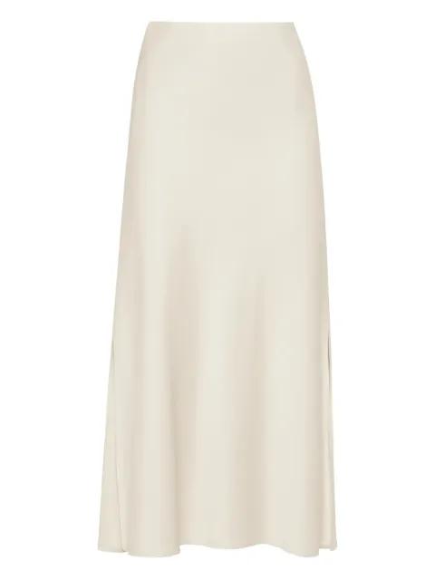 midi side-split skirt by BRUNELLO CUCINELLI