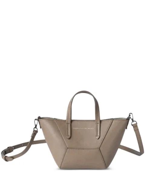 mini BC Duo leather tote bag by BRUNELLO CUCINELLI