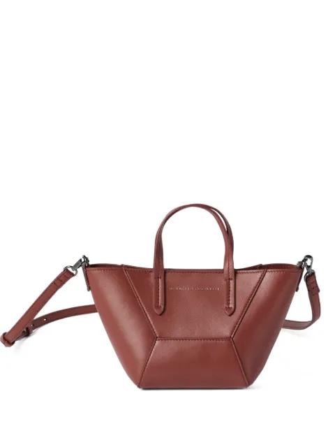 mini BC Duo leather tote bag by BRUNELLO CUCINELLI