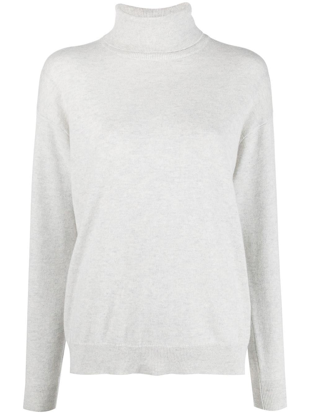 mock-neck cashmere jumper by BRUNELLO CUCINELLI