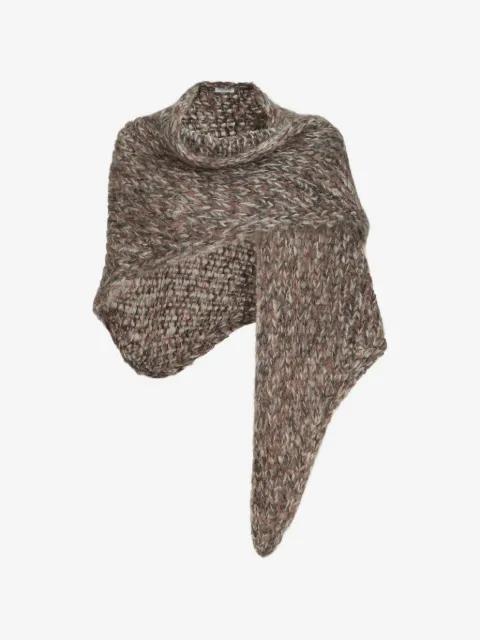 mohair knit shawl by BRUNELLO CUCINELLI