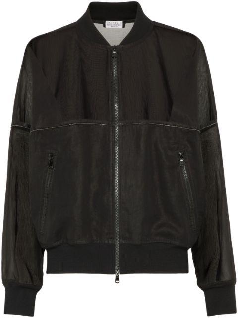 monili bomber jacket by BRUNELLO CUCINELLI