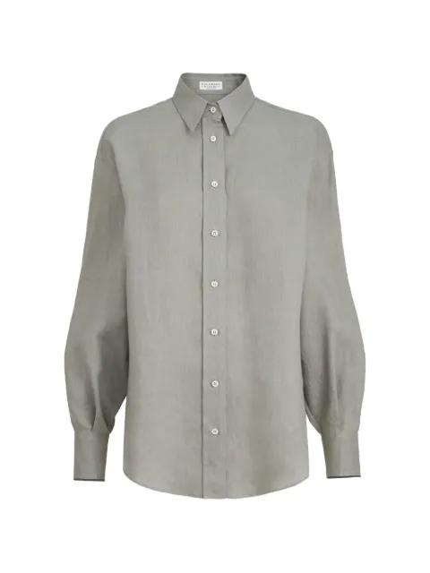 monili linen shirt by BRUNELLO CUCINELLI