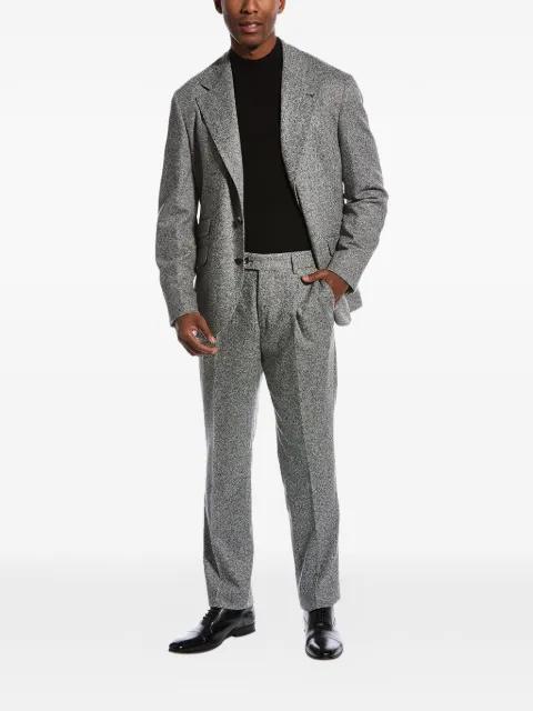 notch-lapel suit by BRUNELLO CUCINELLI