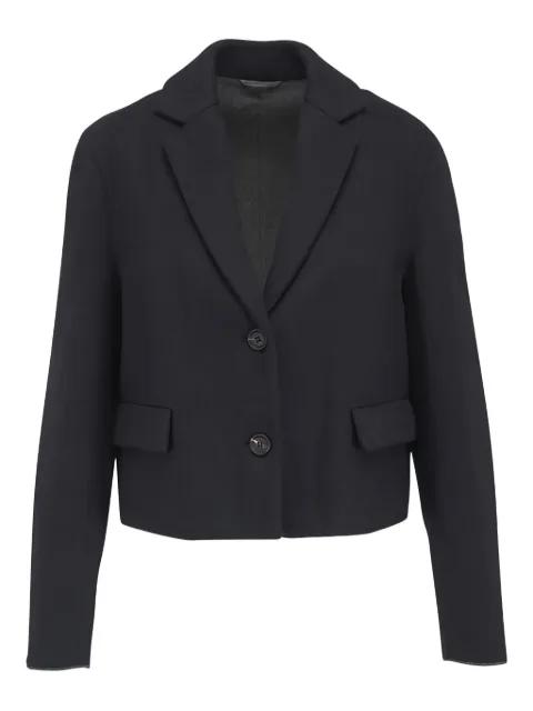 notched-lapel two-button jacket by BRUNELLO CUCINELLI