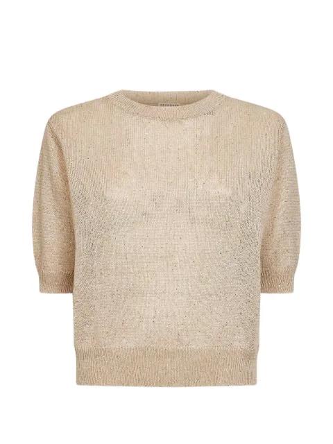 openwork ribbed sweater by BRUNELLO CUCINELLI