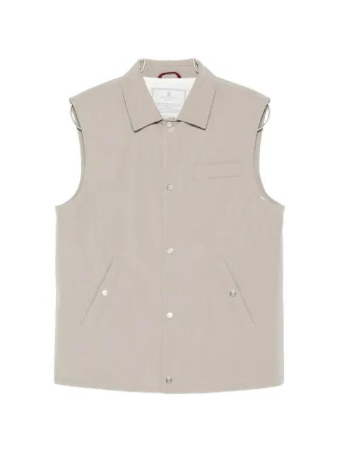 padded gilet by BRUNELLO CUCINELLI
