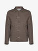 padded shirt-collar jacket by BRUNELLO CUCINELLI