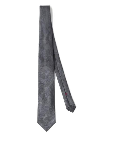 paisley-jacquard tie by BRUNELLO CUCINELLI