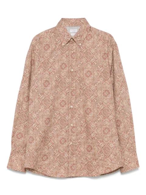 paisley-print shirt by BRUNELLO CUCINELLI