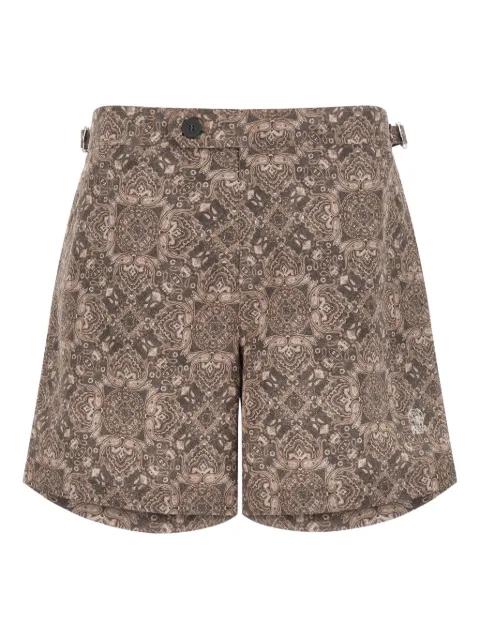 paisley-print swim shorts by BRUNELLO CUCINELLI