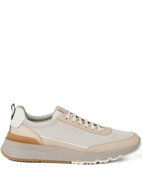 panelled sneakers by BRUNELLO CUCINELLI