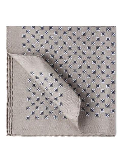 patterned pocket square by BRUNELLO CUCINELLI