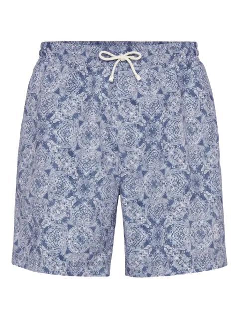 patterned swim shorts by BRUNELLO CUCINELLI
