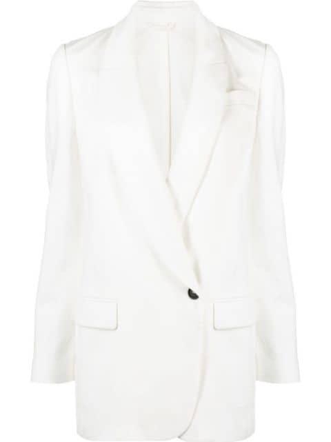 peak-lapels blazer by BRUNELLO CUCINELLI