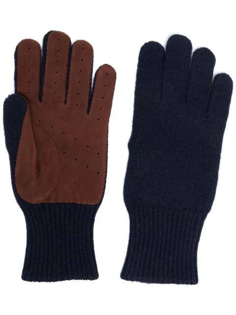 perforated cashmere gloves by BRUNELLO CUCINELLI