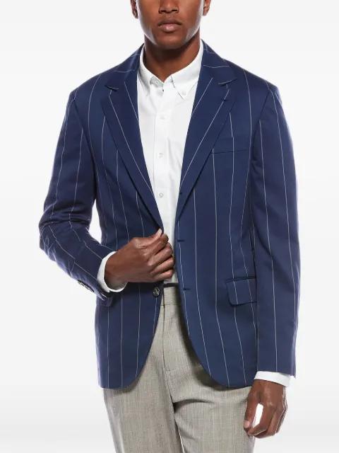 pinstripe-pattern blazer by BRUNELLO CUCINELLI