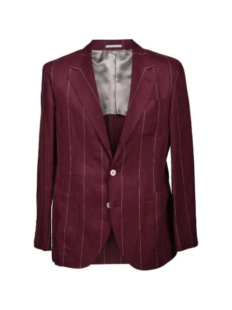 pinstripe-pattern blazer by BRUNELLO CUCINELLI