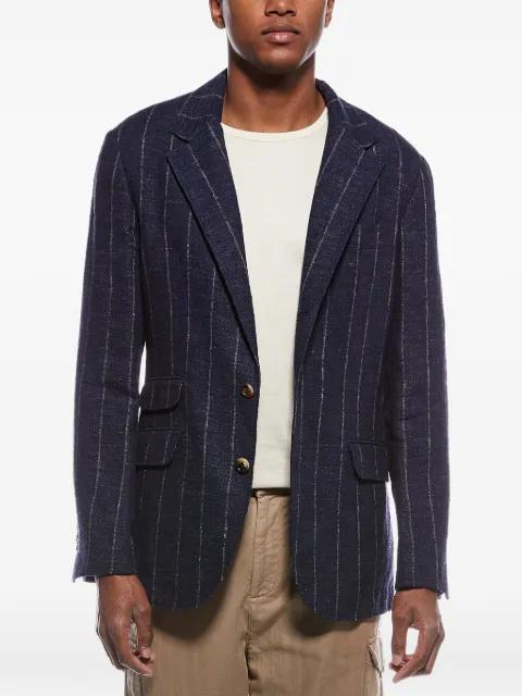 pinstripe-pattern blazer by BRUNELLO CUCINELLI