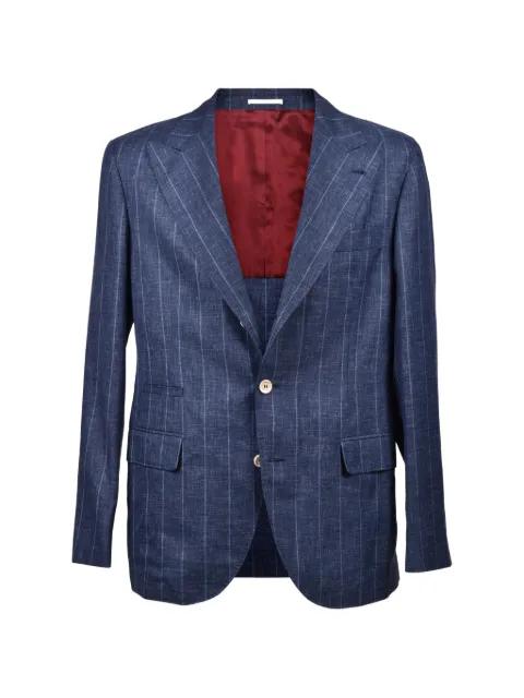 pinstripe wool blazer by BRUNELLO CUCINELLI